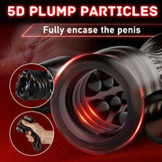 Remote-Control Vibrating Cock Ring with Adjustable Stimulation — controls and mode diagram