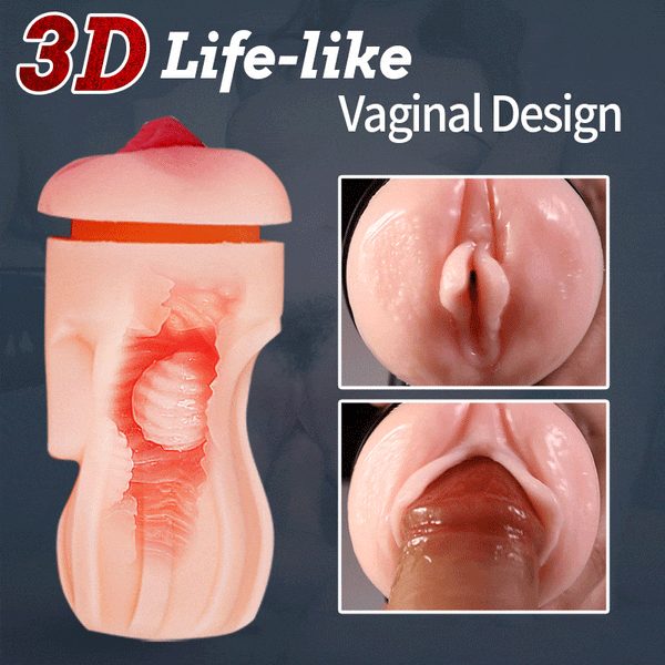 10 vibrating masturbator and realistic vagina APP control