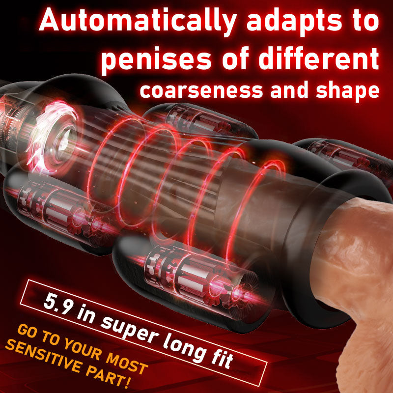 【PRO】 ten frequency remote control massage penis training masturbator