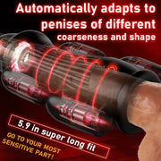 Remote-Control Vibrating Cock Ring with Adjustable Stimulation — feature overview graphic