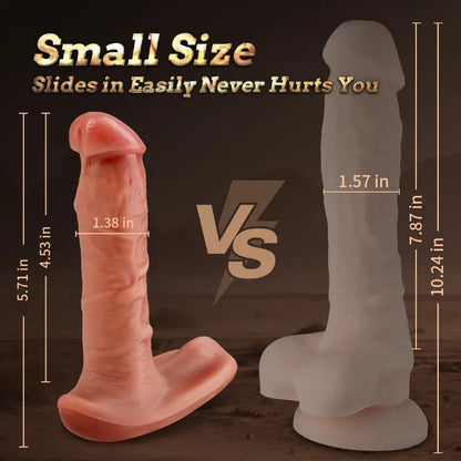 Razor - 7 Thrusting& Vibrating Heating Remote Control Dildo Prostate Massager Sweetstoy