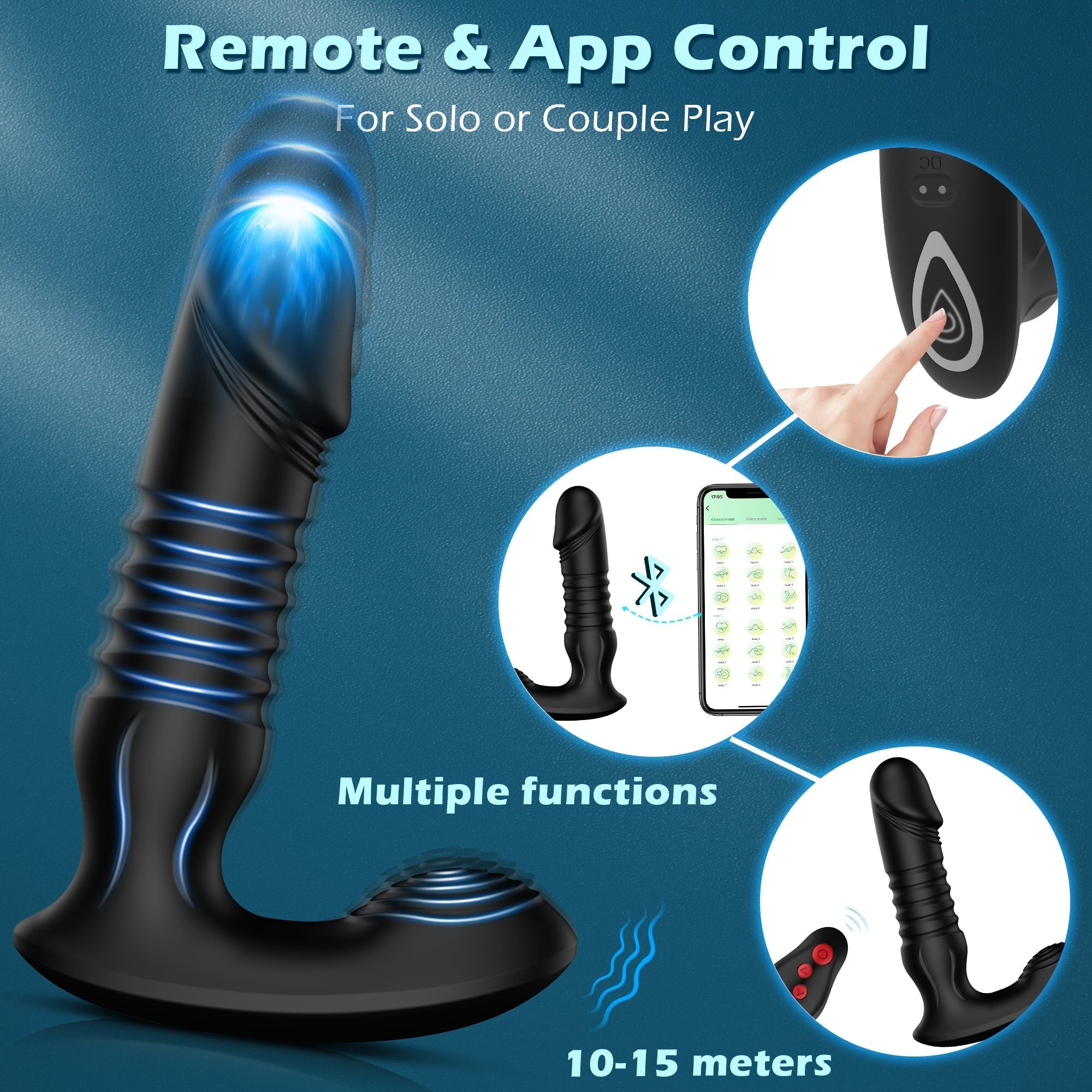 Alessandro - Thrusting Vibrating Prostate Massager