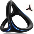 Ergonomic 3-in-1 Flexible Cock Ring with Wearable Comfort
