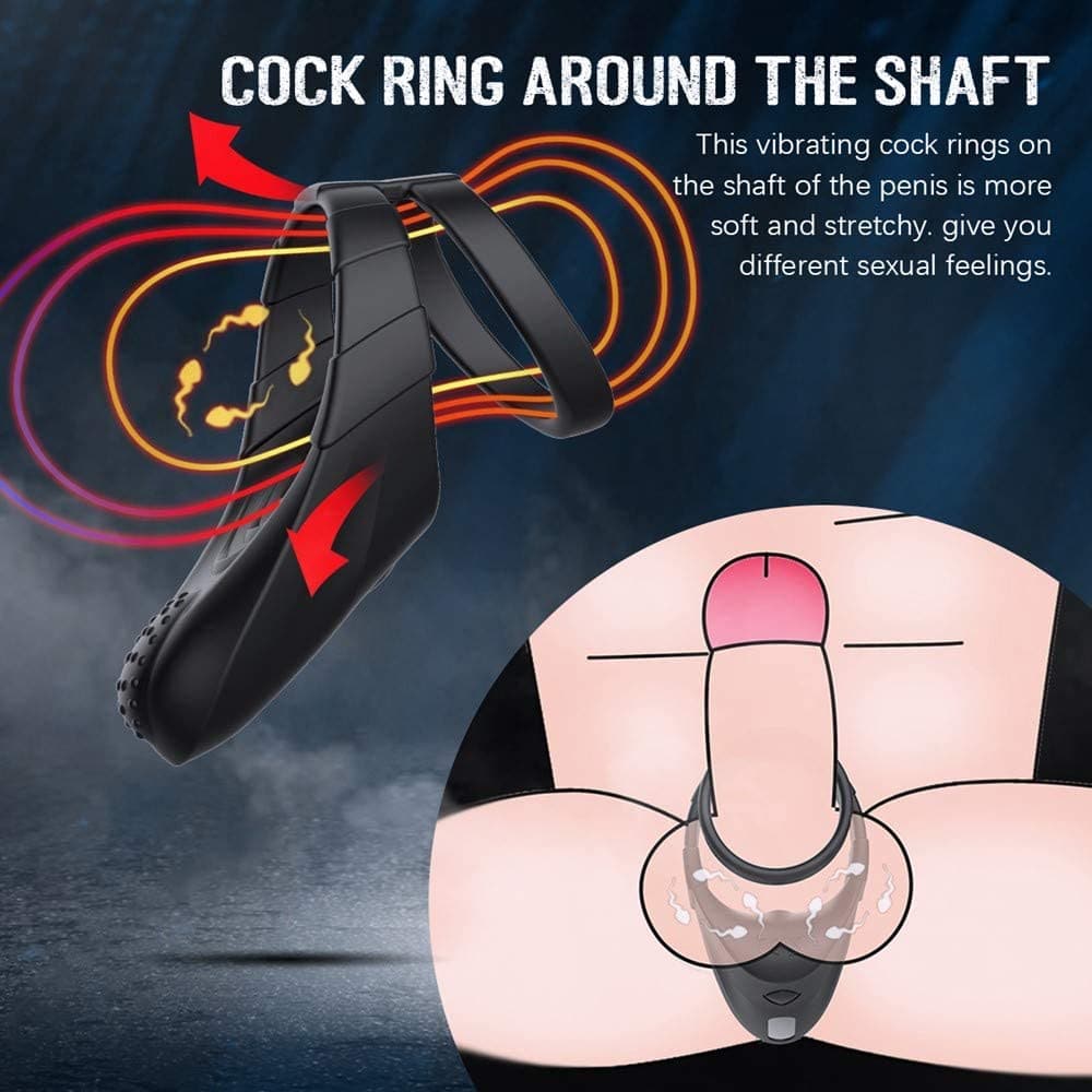 10 Kinds Of Vibrating Penis Ring & Hoden Vibrator —— Double Ring