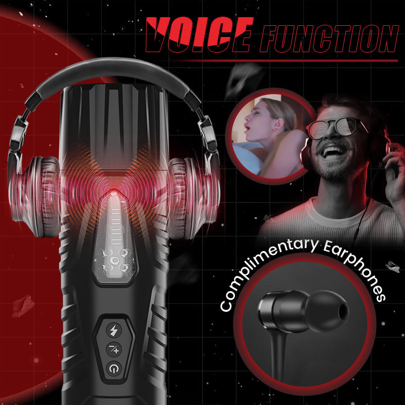 Carl-7 Thrusting & Rotating Modes with Strong Suction Cup for Penis Stimulation Male Masturbator Cup Sweetstoy