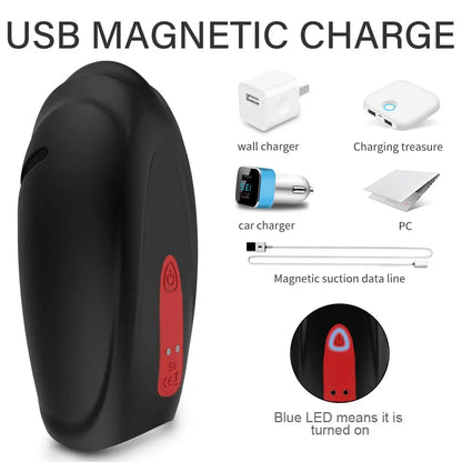 9 kinds of vibration mode glans massager Sweetstoy