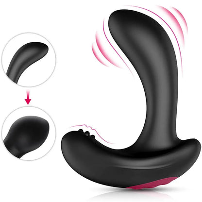 Anal expansion prostate massager remote control inflatable anal plug Sweetstoy