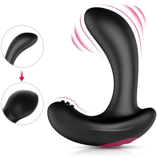 Anal expansion prostate massager remote control inflatable anal plug Sweetstoy