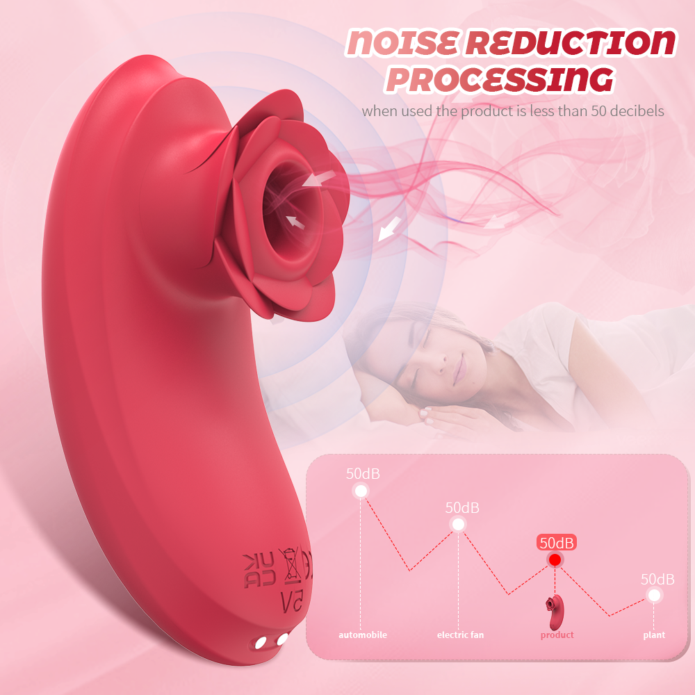 9 Modes Sucking Magnetic Rechargeable Waterproof Silicone Massager
