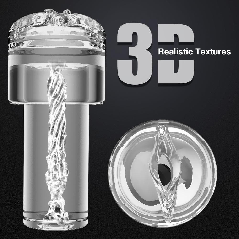 Vaginal Sucking Electric Penis Pump Masturbator —— 3D Texture